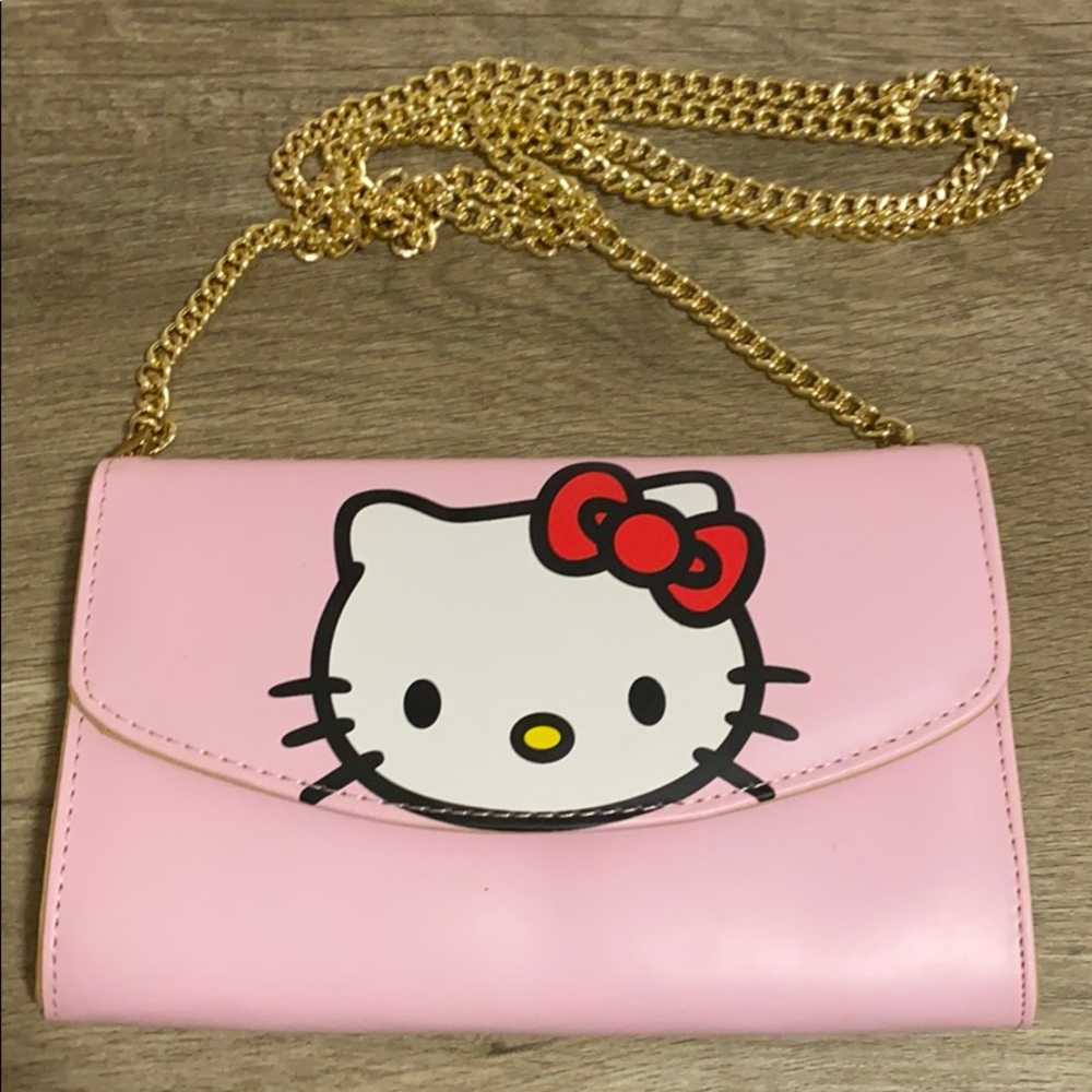 COPY - Hello Kitty Gold Chain small purse bag